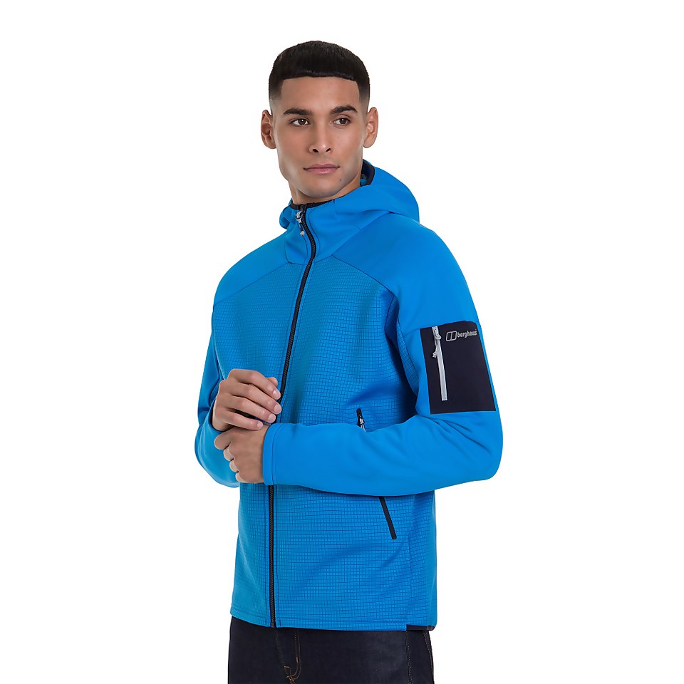 Men's Sidley Hooded Fleece Jacket - Blue