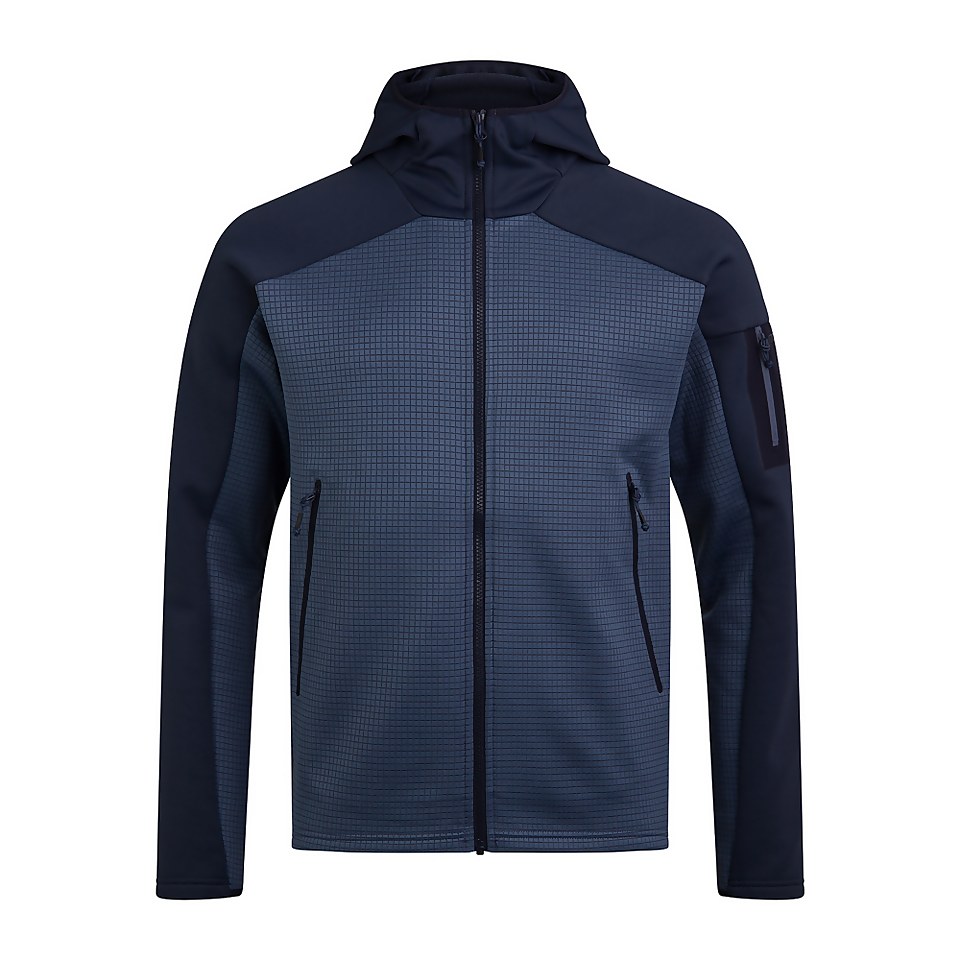 Men's Sidley Hooded Fleece Jacket - Blue