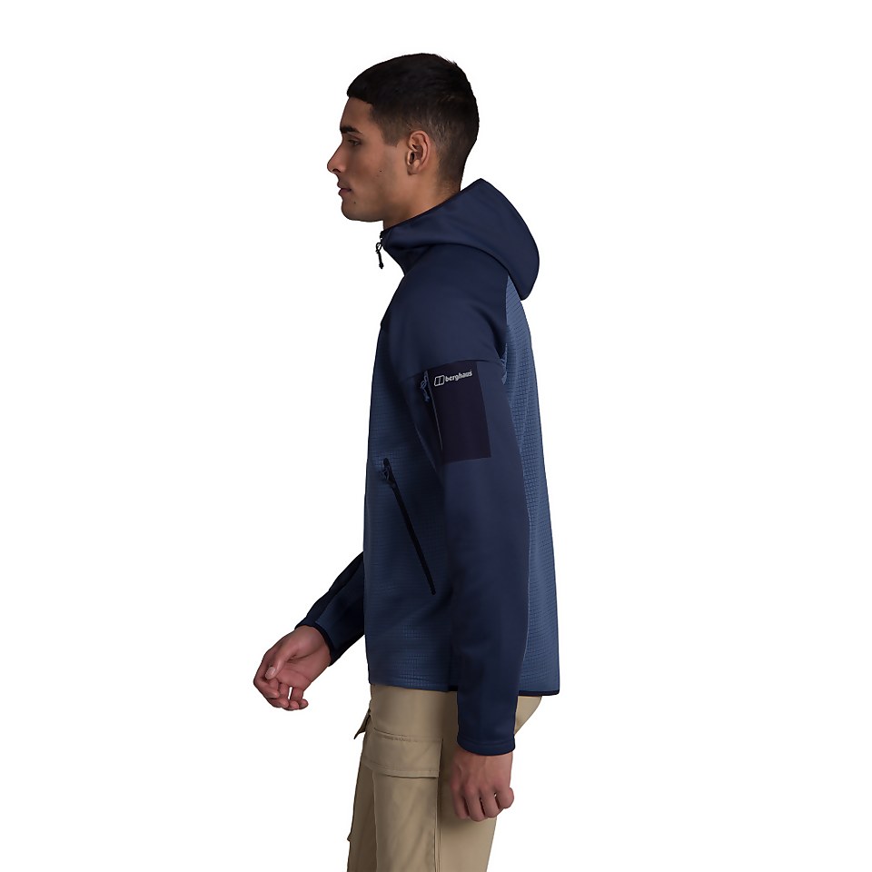 Men's Sidley Hooded Fleece Jacket - Blue