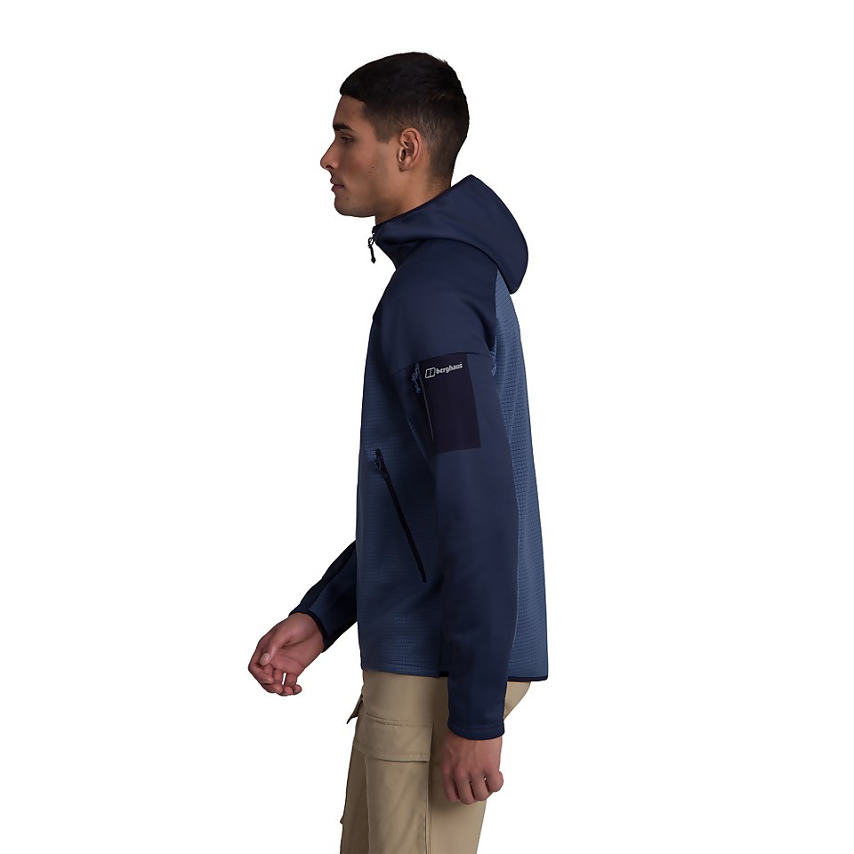 Men's Sidley Hooded Fleece Jacket - Blue