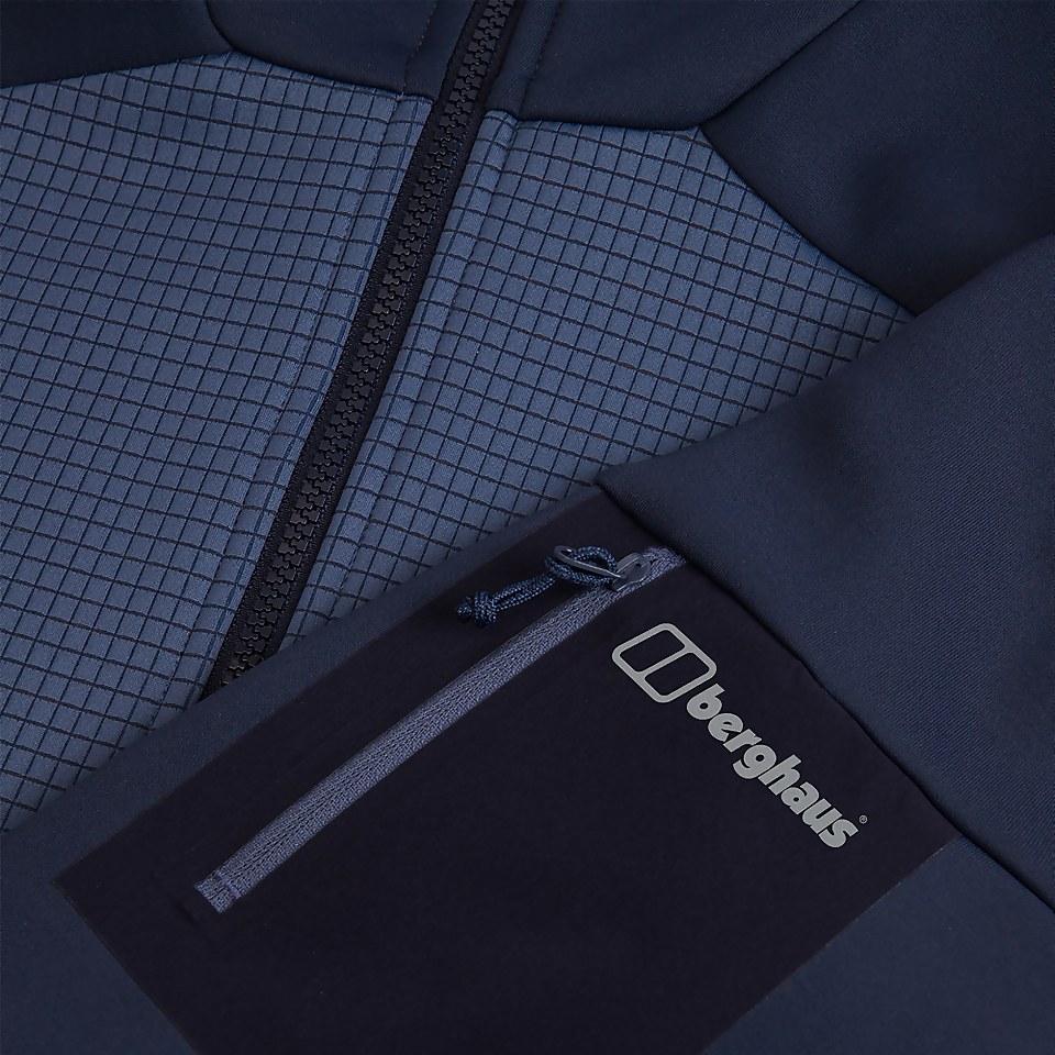 Men's Sidley Hooded Fleece Jacket - Blue