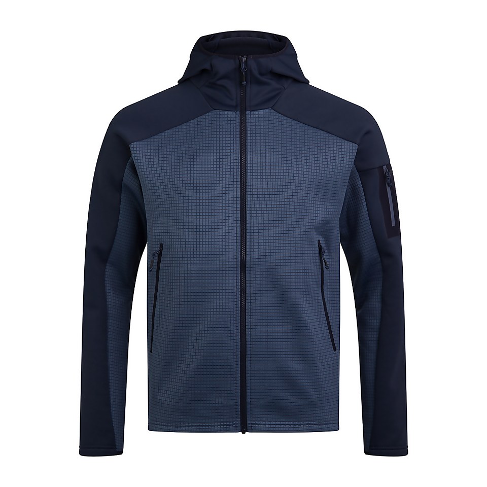Men's Sidley Hooded Fleece Jacket - Blue