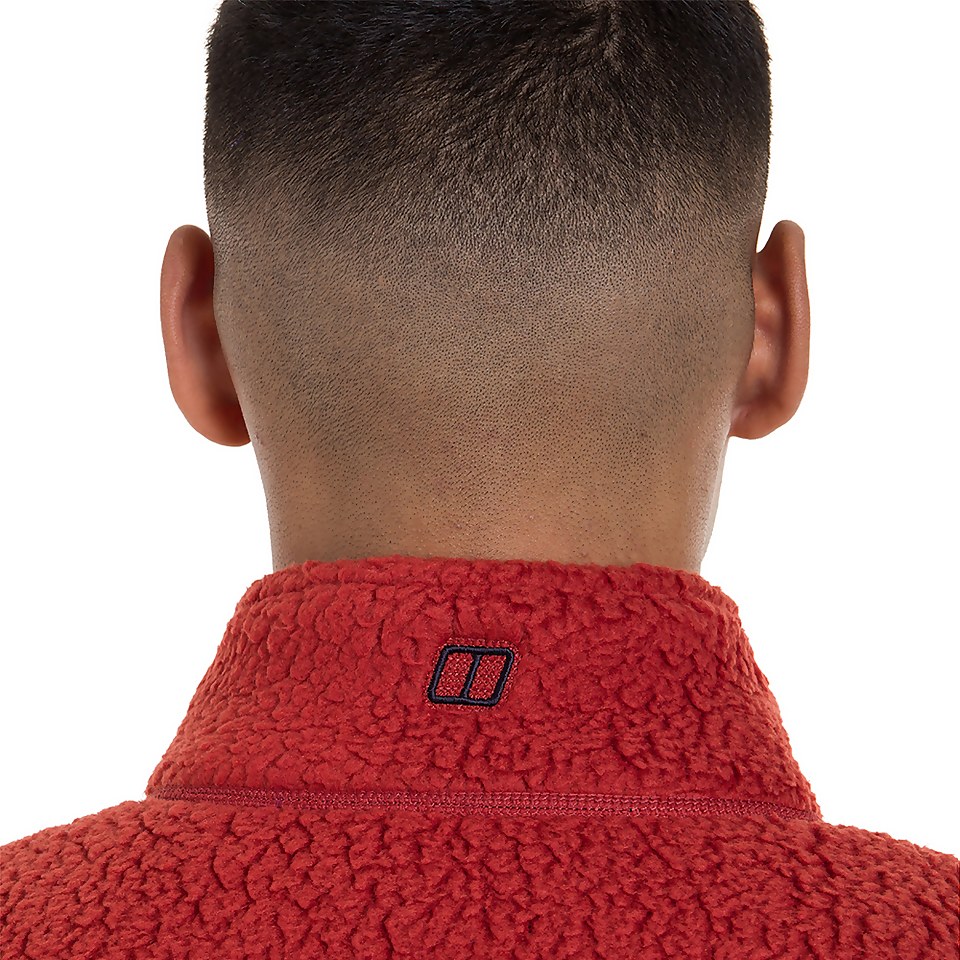 Men's Colshaw Fleece Jacket - Red/Blue