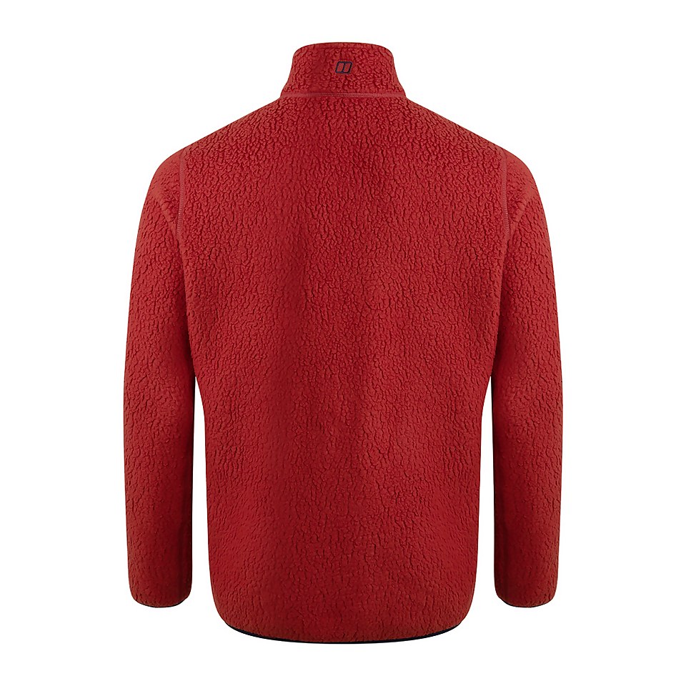 Men's Colshaw Fleece Jacket - Red/Blue
