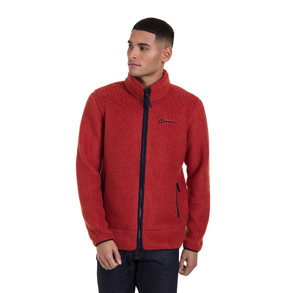 Men's Colshaw Fleece Jacket - Red/Blue