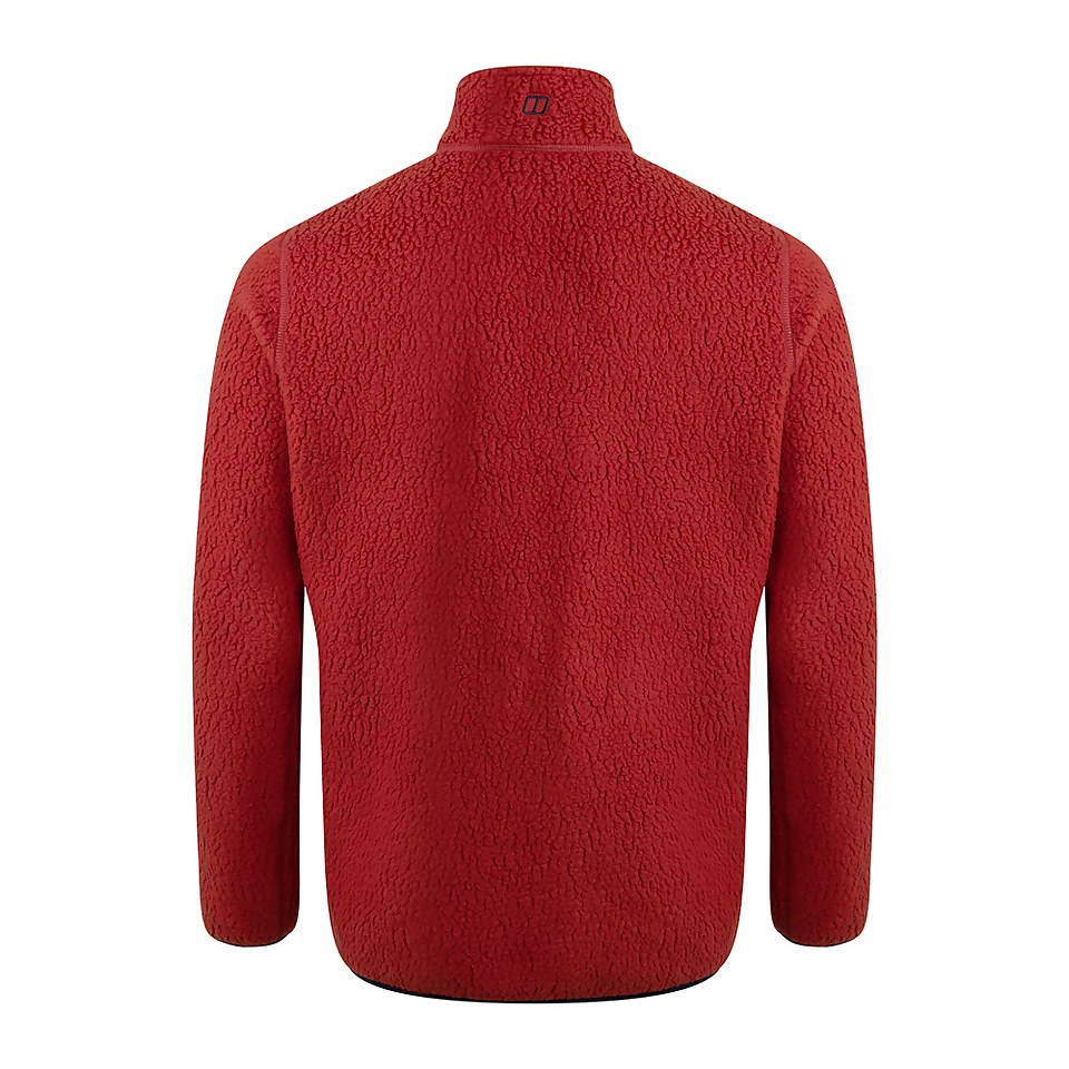 Men's Colshaw Fleece Jacket - Red/Blue