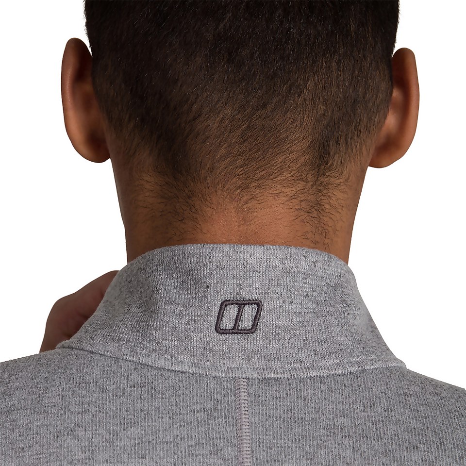 Men's Carnell Half Zip Fleece - Grey
