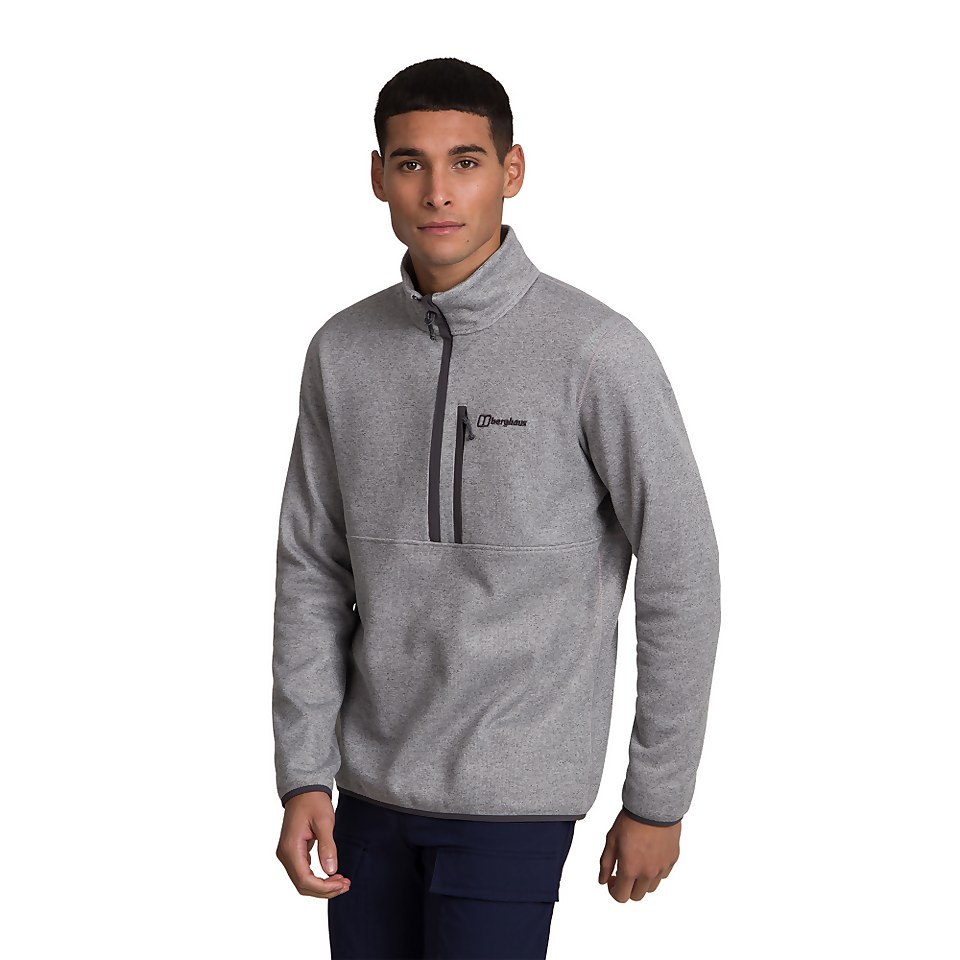 Men's Carnell Half Zip Fleece - Grey