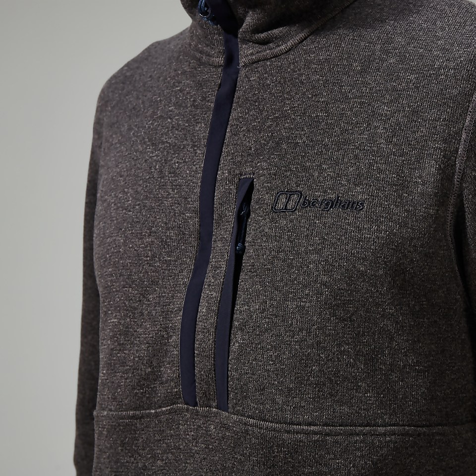 Carnell Half Zip Fleece für Herren - Grau