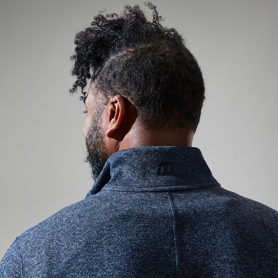 Men's Carnell Half Zip Fleece - Dark Green