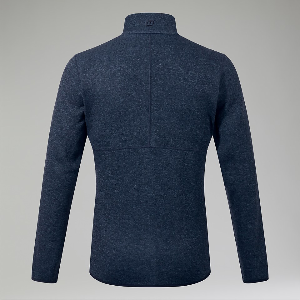 Men's Carnell Half Zip Fleece - Dark Green