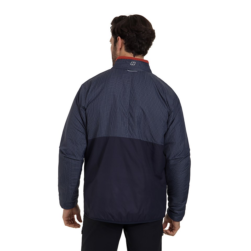 Men's Torrak Reversible Softshell Jacket - Red/Blue