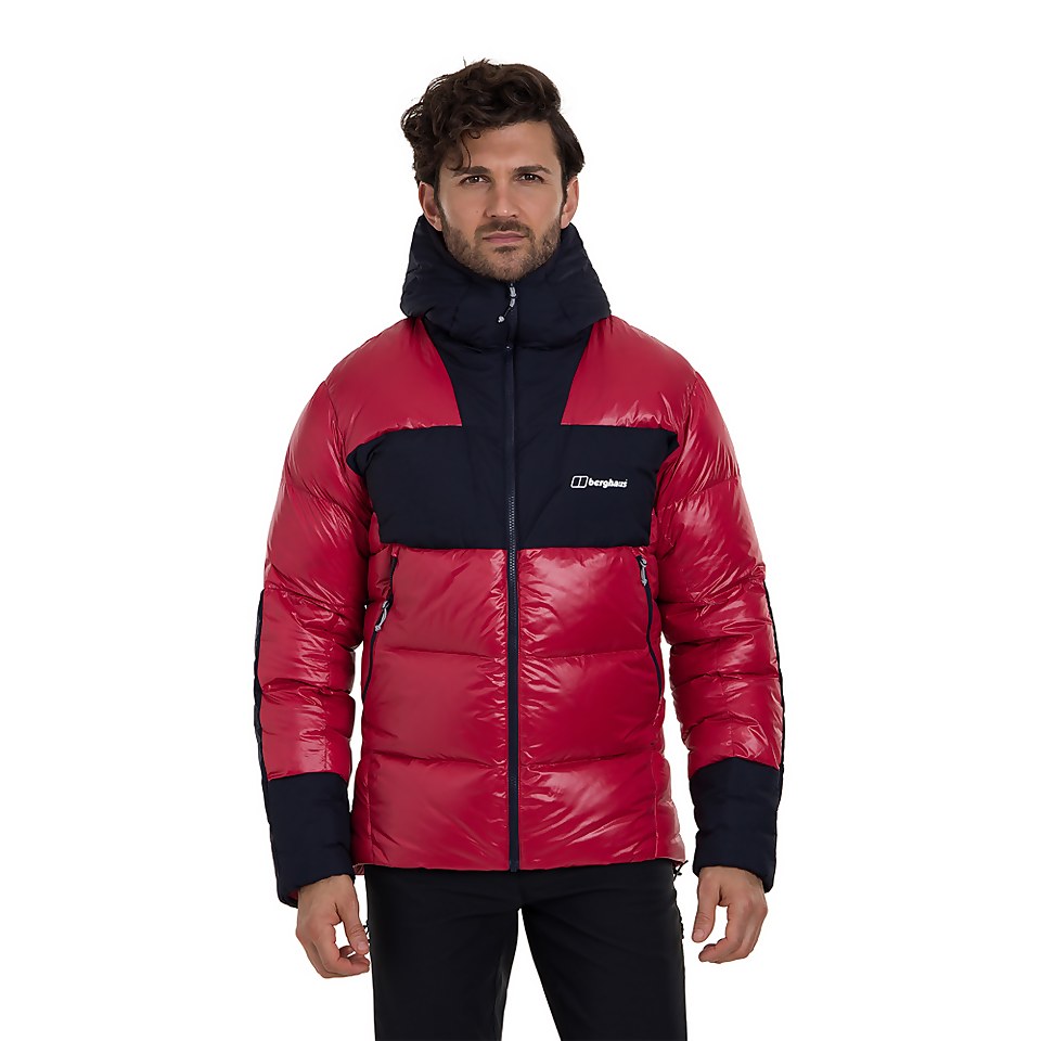 BERGHAUS ARKOS REFLECT DWN JKT AM RED/DKBLU