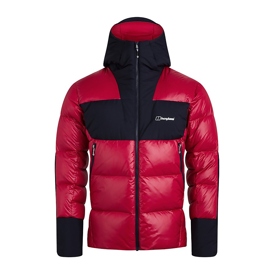 BERGHAUS ARKOS REFLECT DWN JKT AM RED/DKBLU