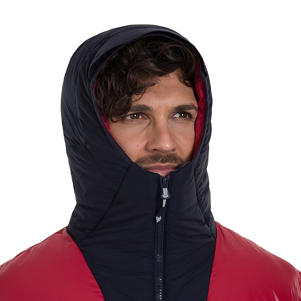 BERGHAUS ARKOS REFLECT DWN JKT AM RED/DKBLU