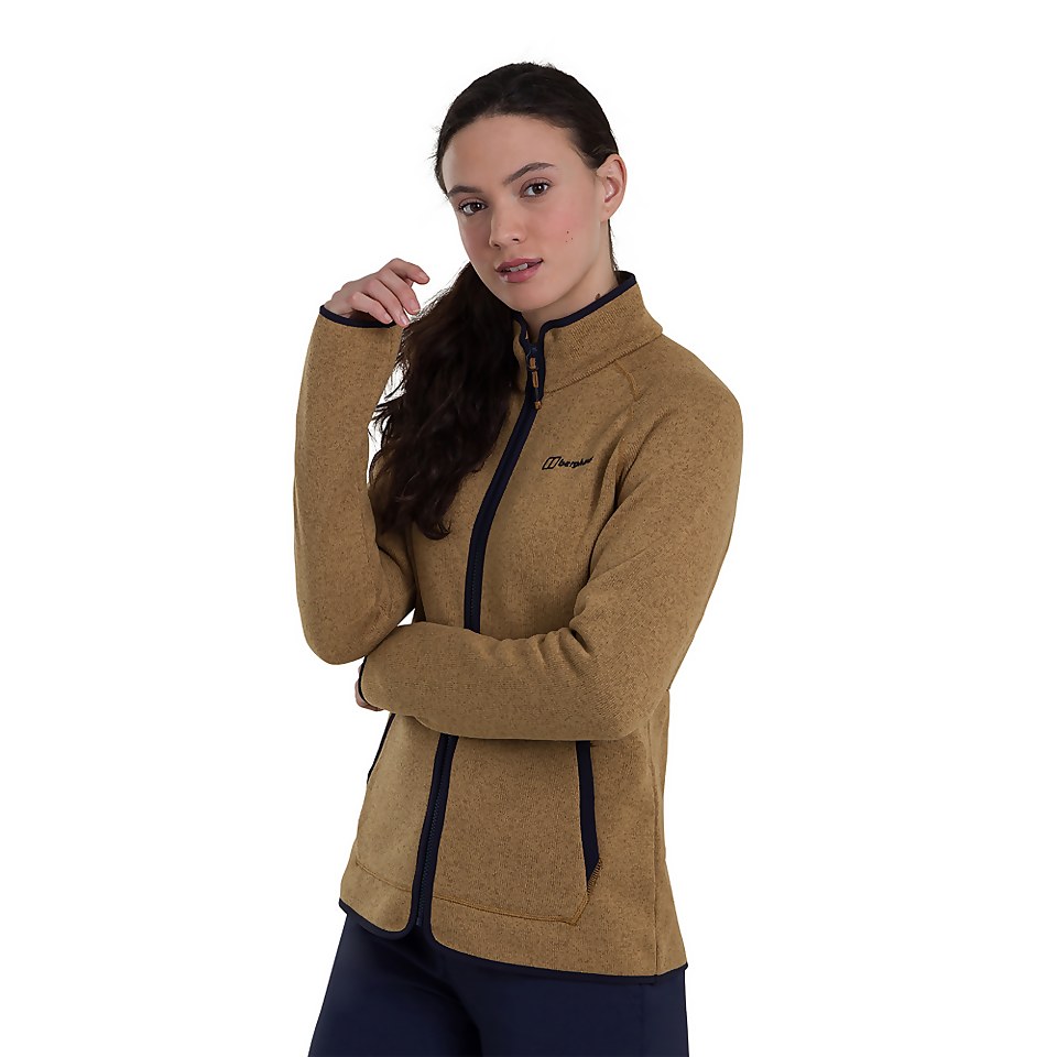 Women's Salair Fleece Jacket - Natural/Yellow