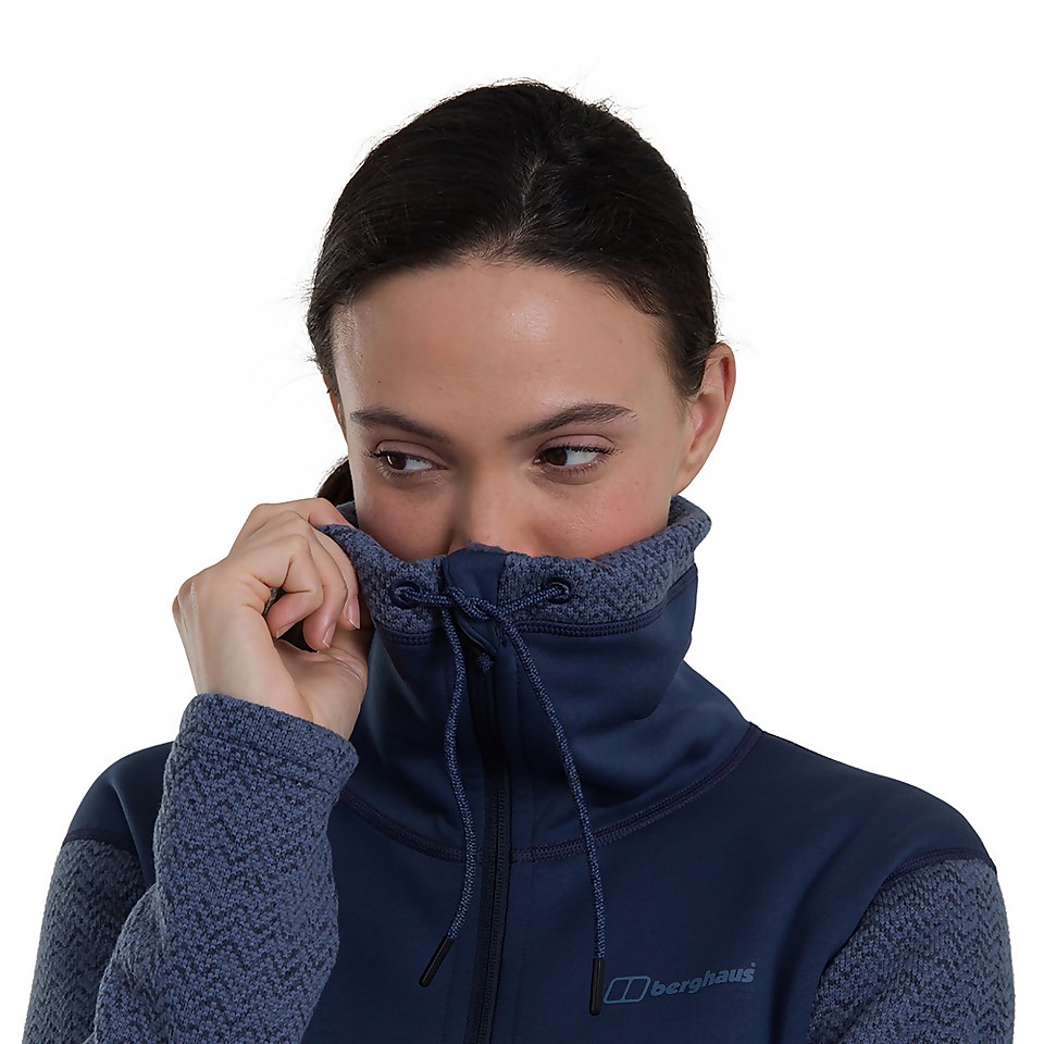Women's Colca Fleece Jacket - Grey / Blue