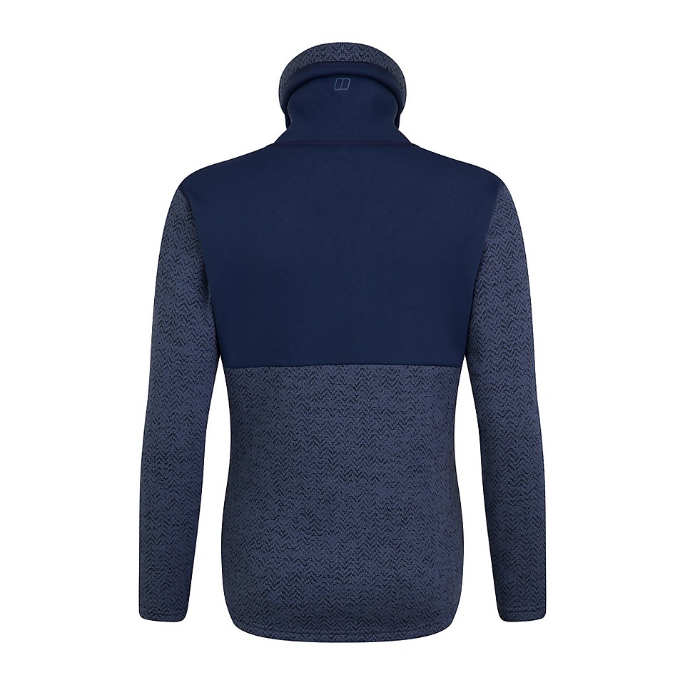 Women's Colca Fleece Jacket - Grey / Blue