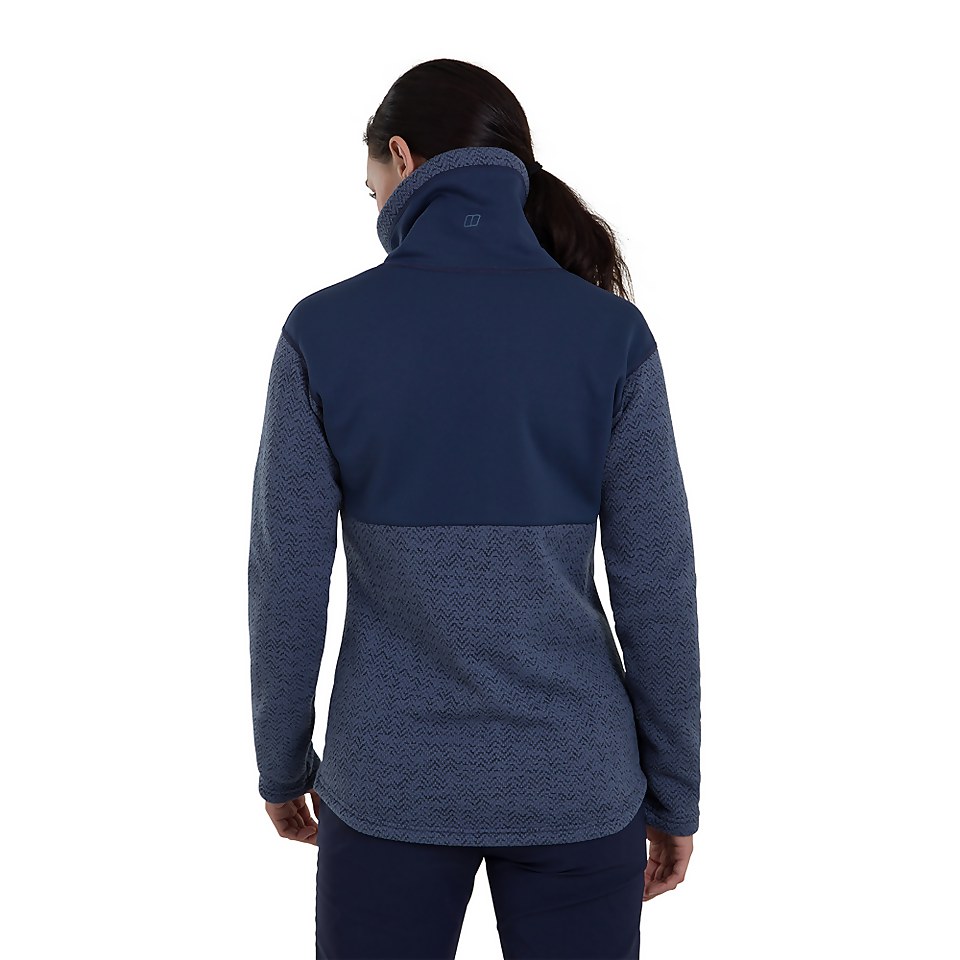 Women's Colca Fleece Jacket - Grey / Blue
