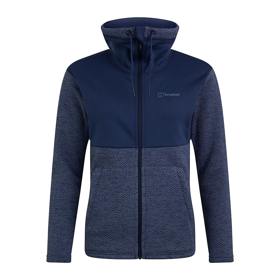 Women's Colca Fleece Jacket - Grey / Blue