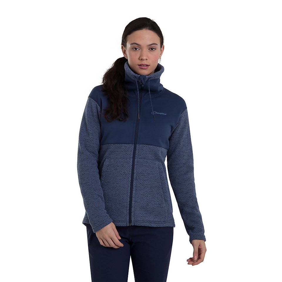 Women's Colca Fleece Jacket - Grey / Blue