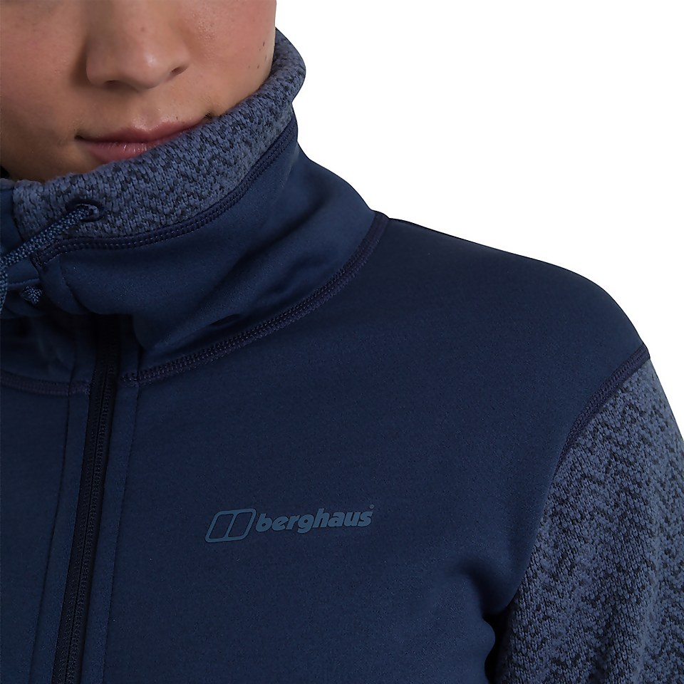 Women's Colca Fleece Jacket - Grey / Blue