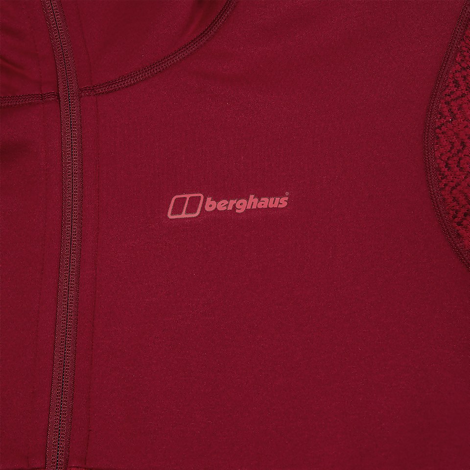 Women's Colca Fleece Jacket - Black / Red