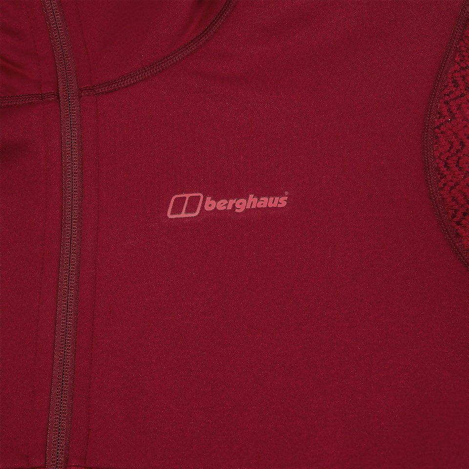 Women's Colca Fleece Jacket - Black / Red