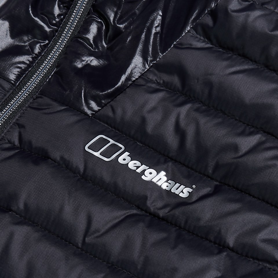 Finnan 2.0 Reflect Daunen Jacke für Herren - Schwarz