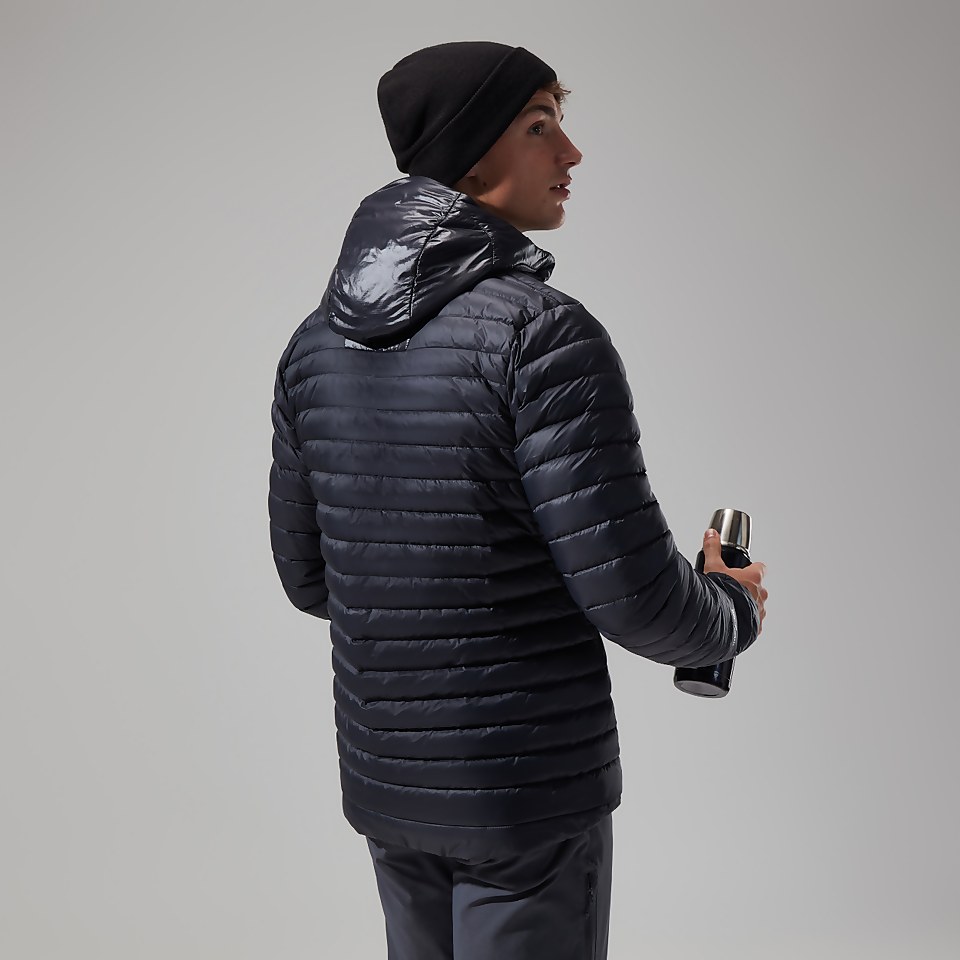 Finnan 2.0 Reflect Daunen Jacke für Herren - Schwarz