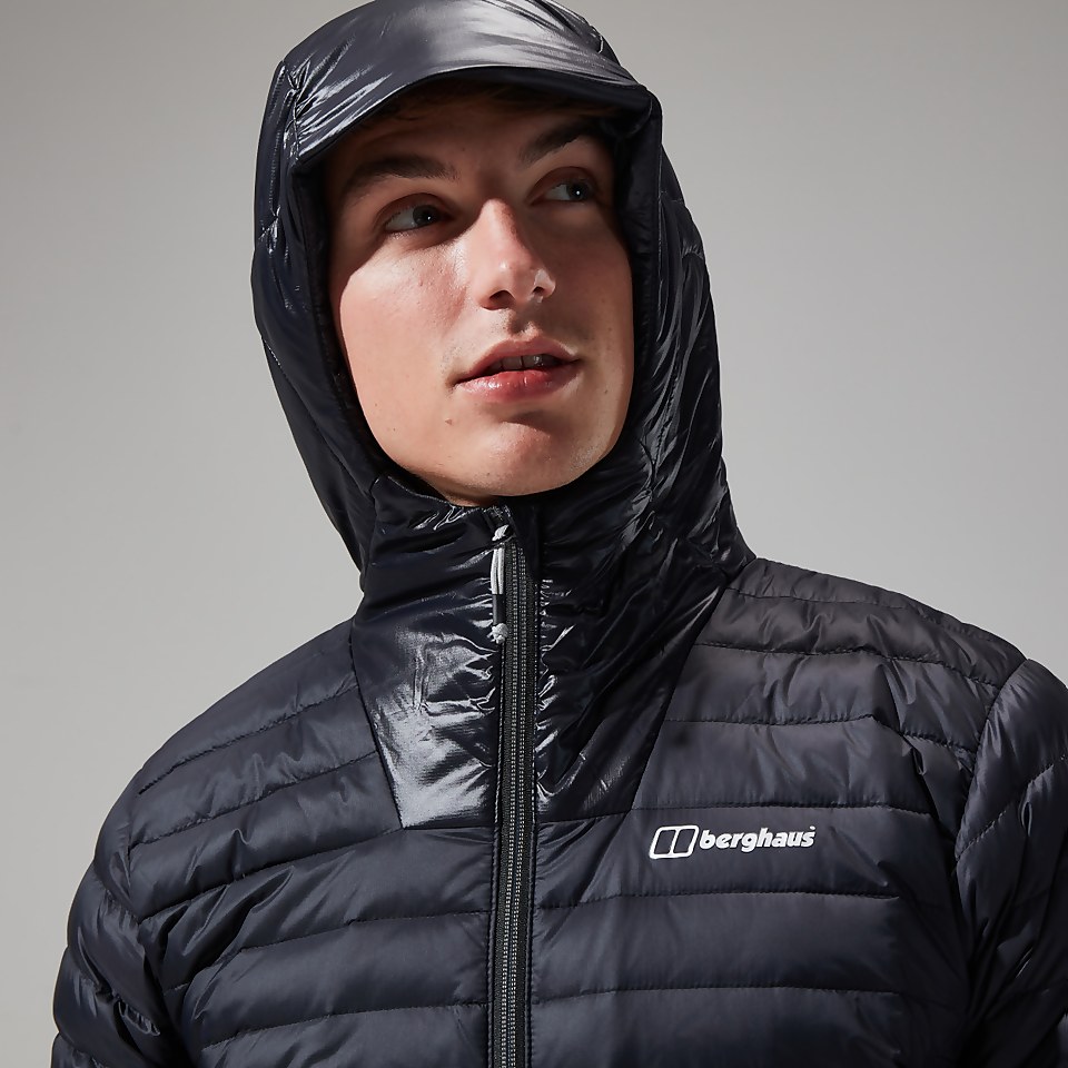 Finnan 2.0 Reflect Daunen Jacke für Herren - Schwarz