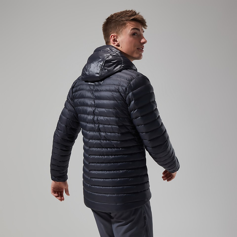 Finnan 2.0 Reflect Daunen Jacke für Herren - Schwarz