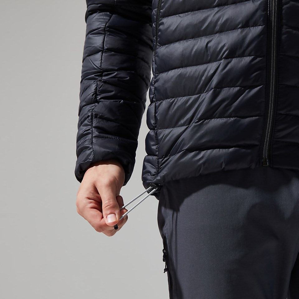Finnan 2.0 Reflect Daunen Jacke für Herren - Schwarz