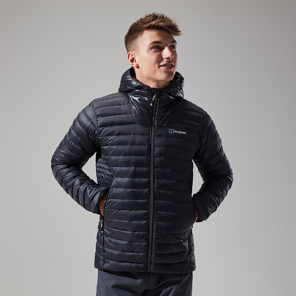 Finnan 2.0 Reflect Daunen Jacke für Herren - Schwarz