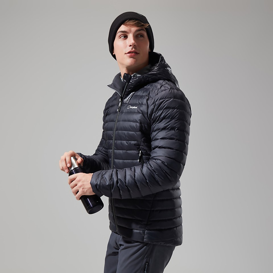 Finnan 2.0 Reflect Daunen Jacke für Herren - Schwarz