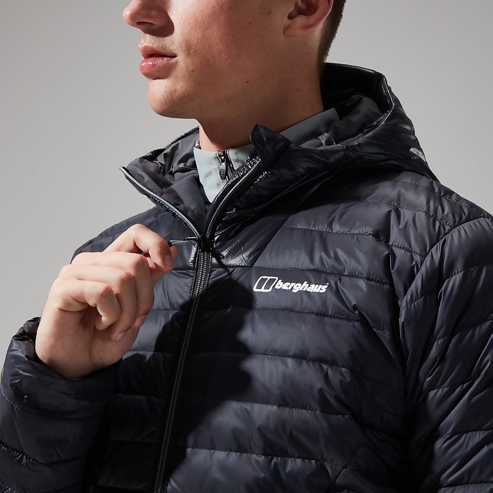 Finnan 2.0 Reflect Daunen Jacke für Herren - Schwarz