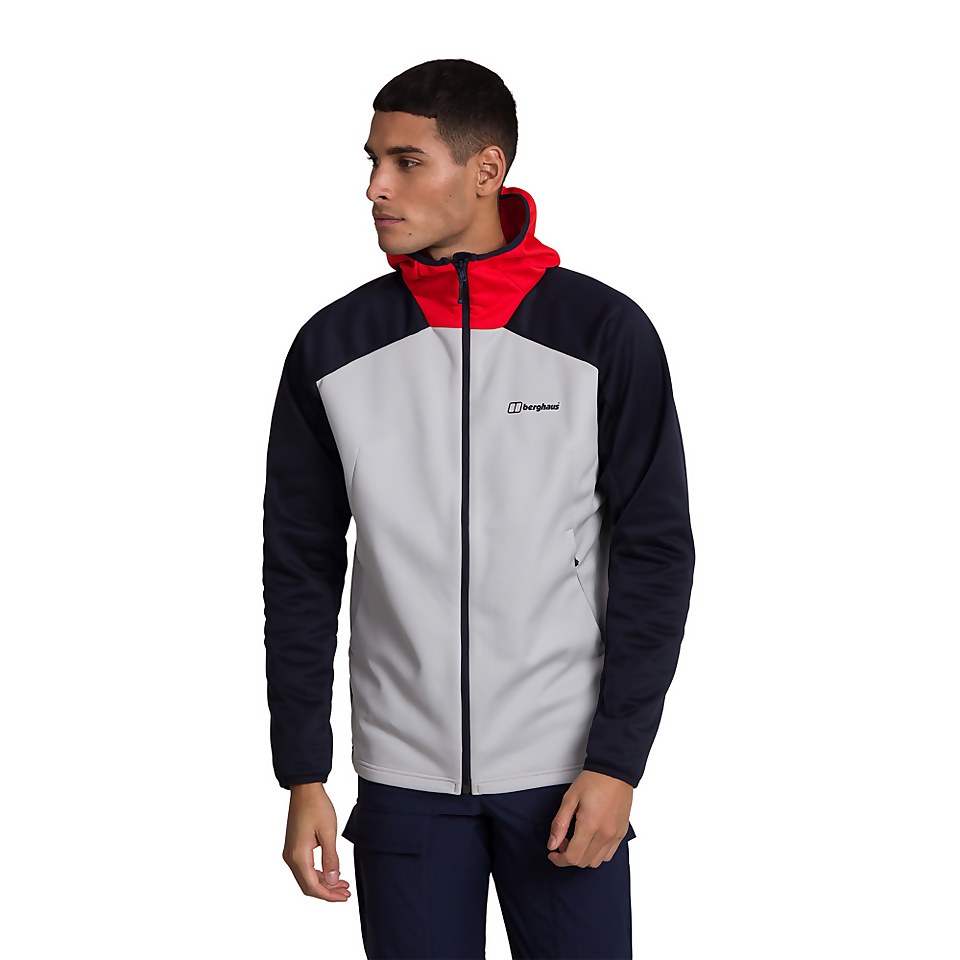 Men's Gyber Fleece Jacket - Grey/Blue