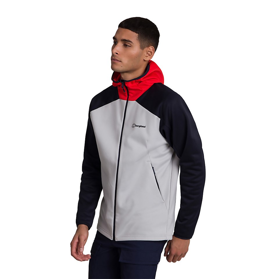 Men's Gyber Fleece Jacket - Grey/Blue