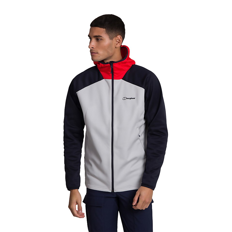 Men's Gyber Fleece Jacket - Grey/Blue