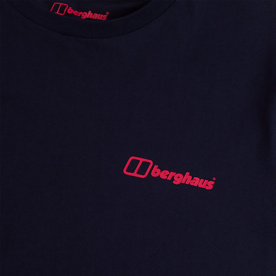 Men's Colour Logo Short Sleeve T-Shirt - Blue