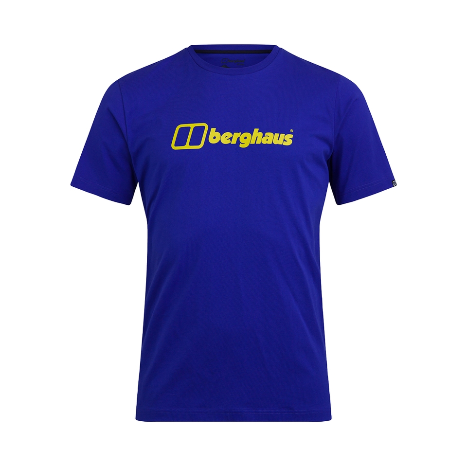 Men's Big Logo Short Sleeve T-Shirt - Purple