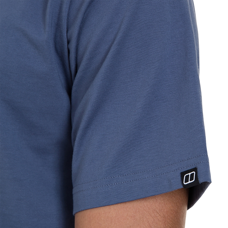 Men's Big Logo Short Sleeve T-Shirt - Blue
