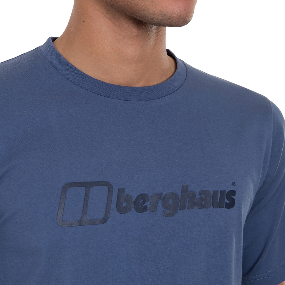 Men's Big Logo Short Sleeve T-Shirt - Blue