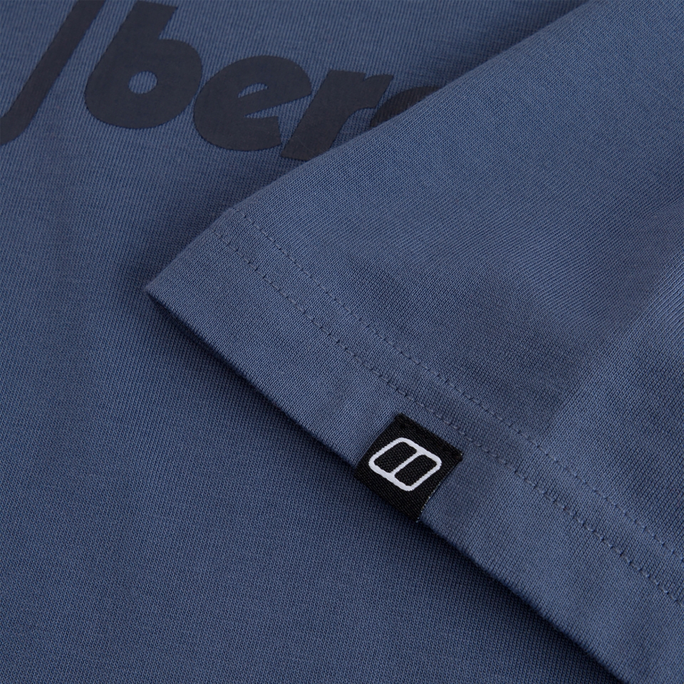 Men's Big Logo Short Sleeve T-Shirt - Blue