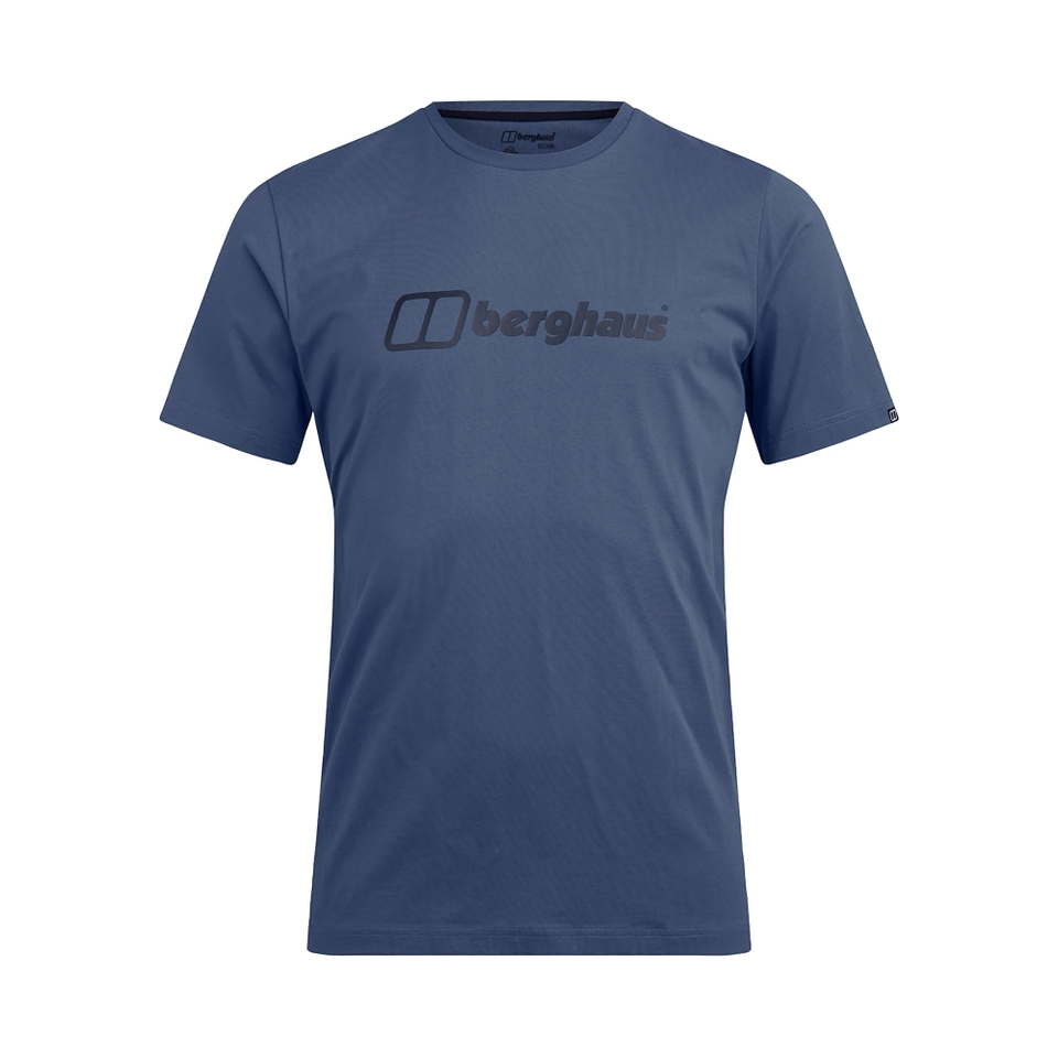 Men's Big Logo Short Sleeve T-Shirt - Blue