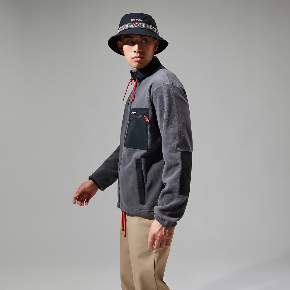 Unisex Ascent 91 Fleece Jacket - Grey/Black