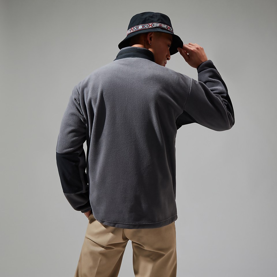 Unisex Ascent 91 Fleece Jacket - Grey/Black