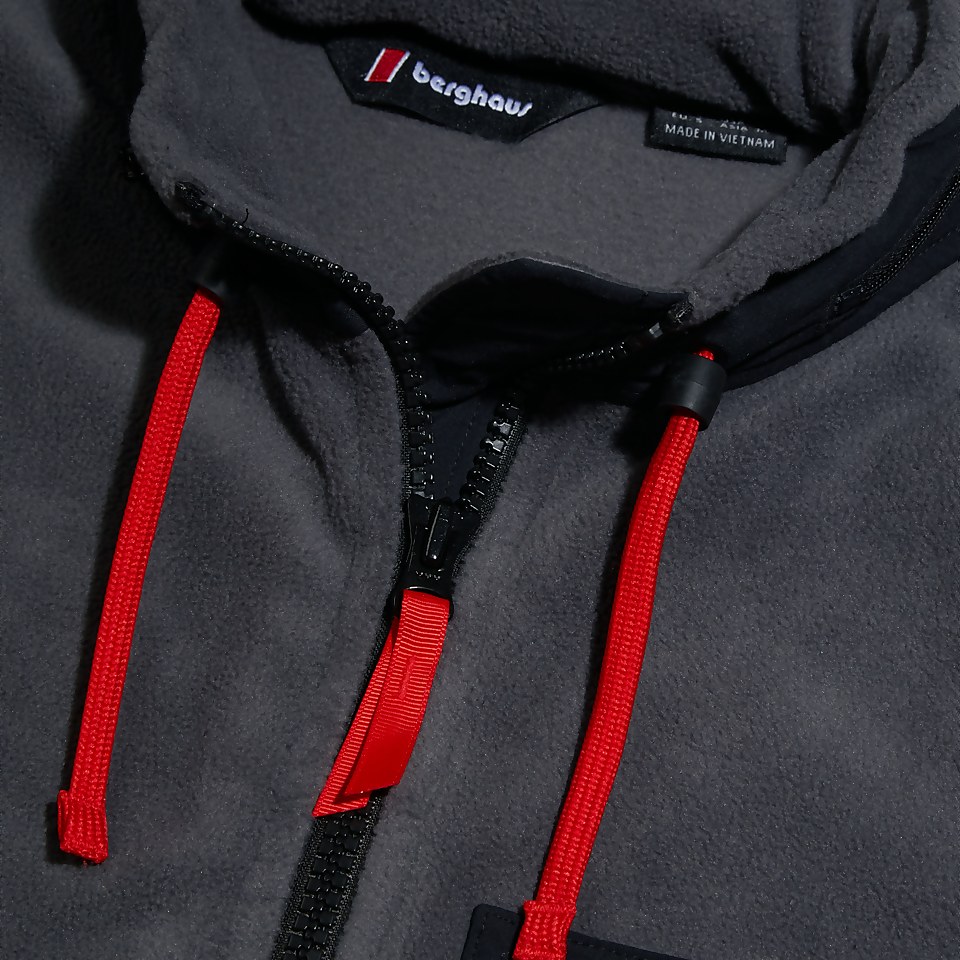 Unisex Ascent 91 Fleece Jacket - Grey/Black
