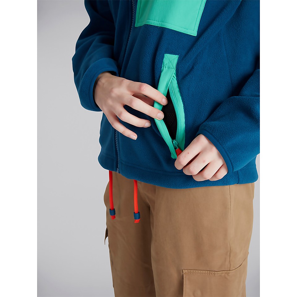 Unisex Ascent 91 Fleece - Gibraltar Sea/Gumdrop Green