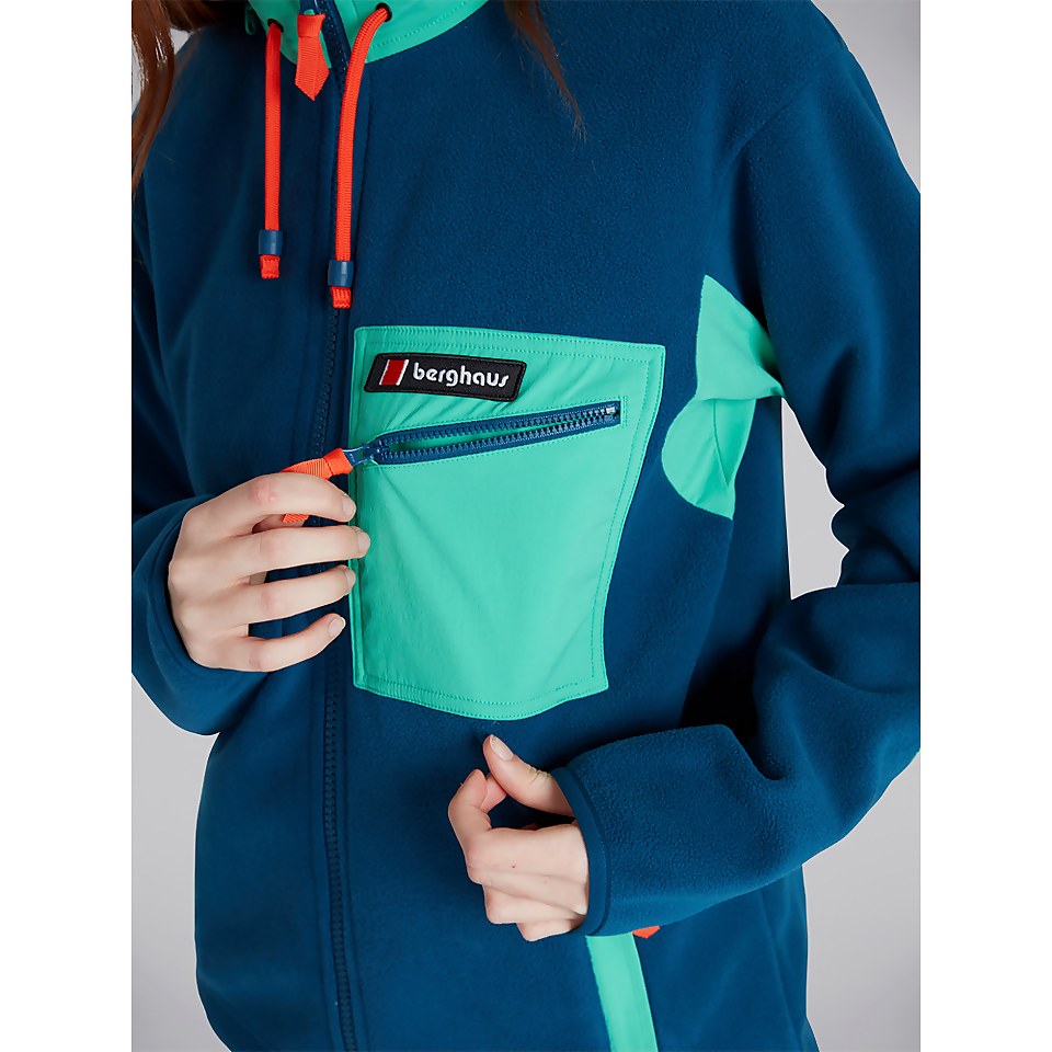 Unisex Ascent 91 Fleece - Gibraltar Sea/Gumdrop Green